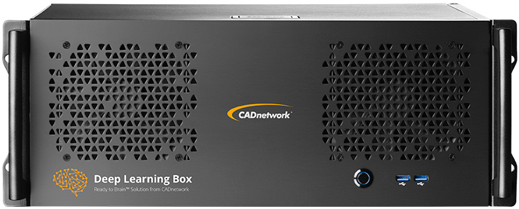 CADnetwork Deep Learning Box Rack for Tensorflow and Caffe